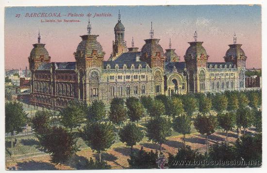 Postales: BARCELONA.- PALACIO DE JUSTICIA. - Foto 1