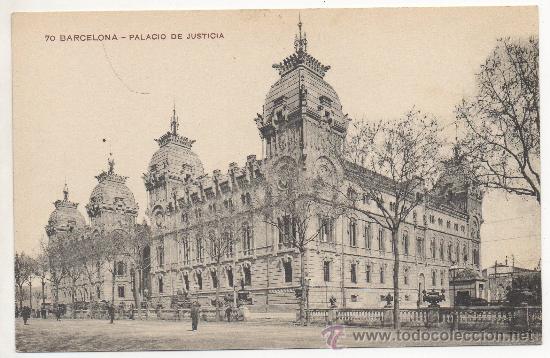 Postales: BARCELONA.- PALACIO DE JUSTICIA. - Foto 1