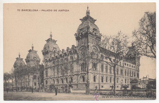 Postales: BARCELONA.- PALACIO DE JUSTICIA. - Foto 1