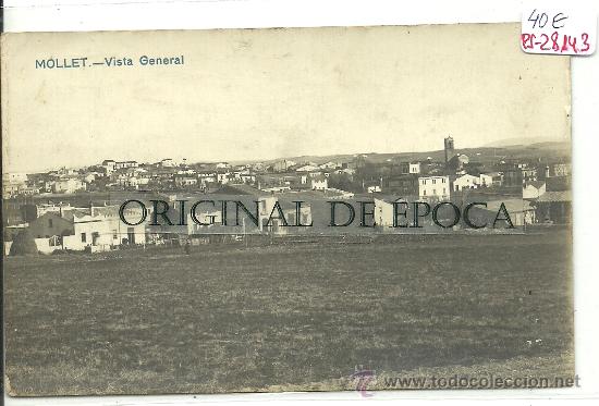 Postcards: (PS-28143)POSTAL FOTOGRAFICA DE MOLLET-VISTA GENERAL