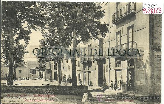 Postcards: (PS-28123)POSTAL DE VILARRODONA-CASAS CONSISTORIALES