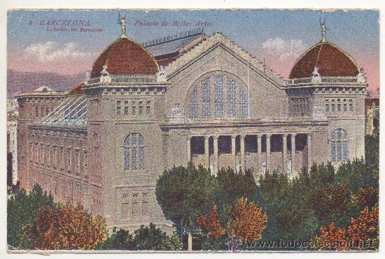 Postales: BARCELONA.- PALACIO DE BELLAS ARTES. - Foto 1