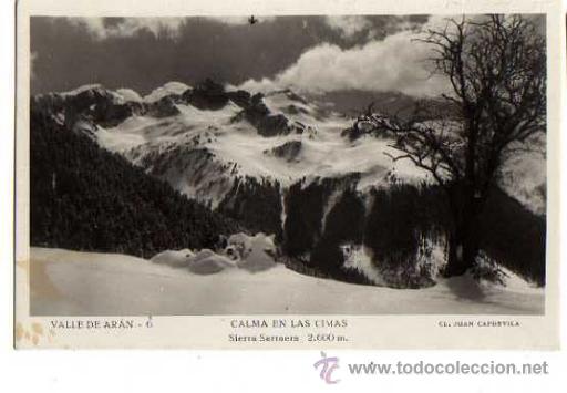Postales: Valle de Ar&aacute;n.6 Calma en las cima.
