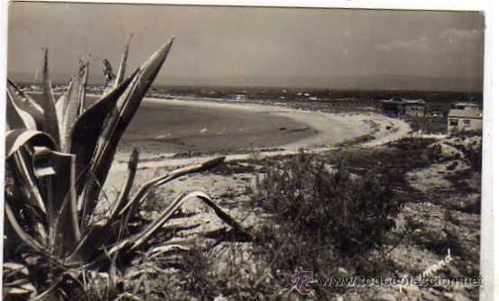Postales: Salou 62. Aspecto de la Playa. Circulada. - Foto 1