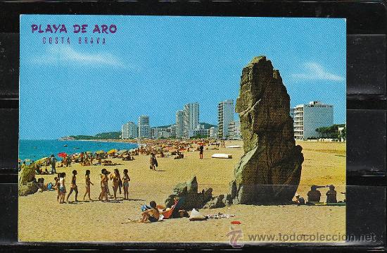 Postales: PLAYA DE ARO - 978. LA ROCA &rdquo;CAVALL BERNAT&rdquo; - Foto 1