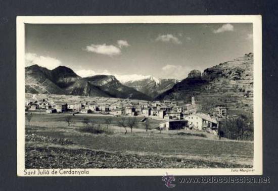 Postkarten: Postal de SANT JULI&Agrave; DE CERDANYOLA: Vista (Foto Marginet)