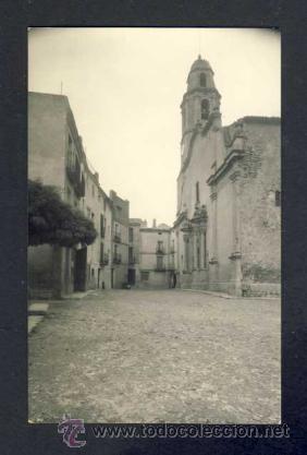 Postales: Postal de ROCAFORT DE QUERALT: Pla&ccedil;a de l' Esgl&eacute;sia