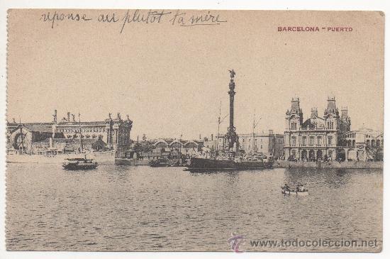 Postales: BARCELONA.- PUERTO. - Foto 1