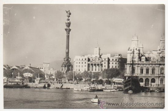Postales: BARCELONA.- MONUMENTO A CRIST&Oacute;BAL COL&Oacute;N. - Foto 1