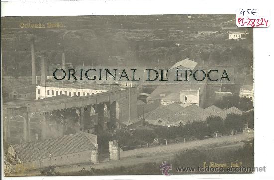 Postcards: (PS-28324)POSTAL FOTOGRAFICA DE ESPARRAGUERA-COLONIA SEDO