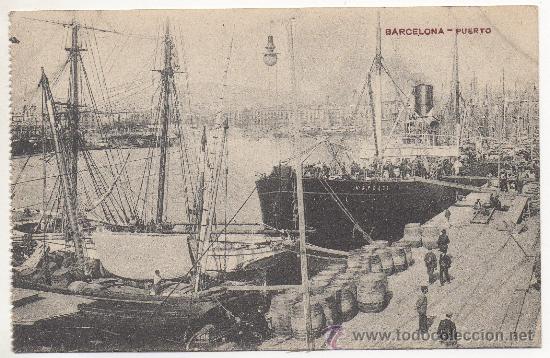 Postales: BARCELONA.- PUERTO. (C.1905). - Foto 1