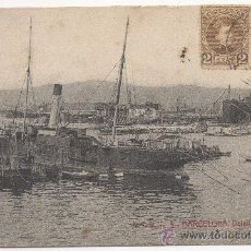 Postales: BARCELONA.- DETALLE DEL PUERTO. (C.1905). A.T.V.-5. ED. ÁNGEL TOLDRÁ VIAZO.. Lote 32549572