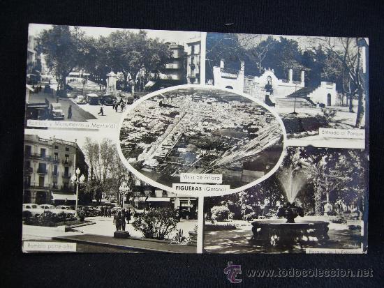 Postales: Postal Figueras. Girona. - Foto 1