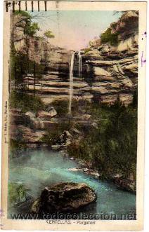Postales: Centelles. Purgatori. Circulada el 1934 - Foto 1