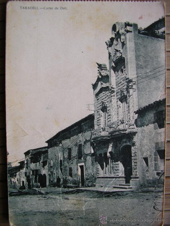 Postales: POSTAL TARADELL CARRER DE DALT - Foto 1