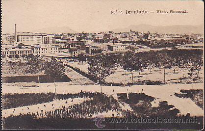 Postales: POSTAL IGUALADA  VISTA GENERAL - Foto 1