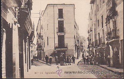 Postales: POSTAL IGUALADA PLA&Ccedil;A DE SANT JOAN - Foto 1