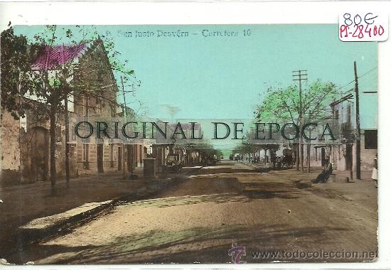 Postcards: (PS-28400)POSTAL FOTOGRAFICA DE SAN JUSTO DESVERN-CARRETERA