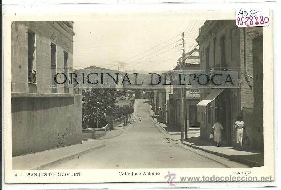 Postcards: (PS-28380)POSTAL DE SAN JUSTO DESVERN-CALLE JOSE ANTONIO