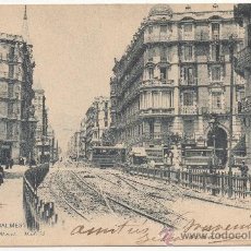 Postales: BARCELONA.- CALLE DE BALMES. (C.1900).
