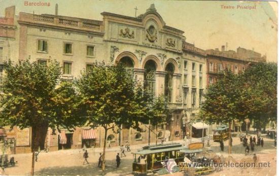 Postales: Barcelona - Teatro Principal - Foto 1