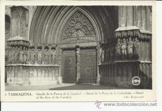 Postales: TARRAGONA CATEDRAL SIN ESCRIBIR - Foto 1