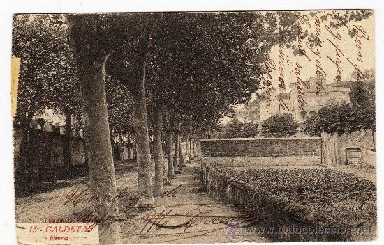 Postales: POSTAL CALDETAS RIERA - Foto 1