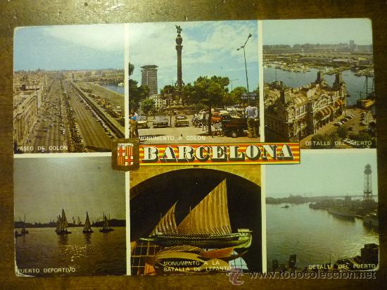 Postales: BARCELONA PUERTO - Foto 1