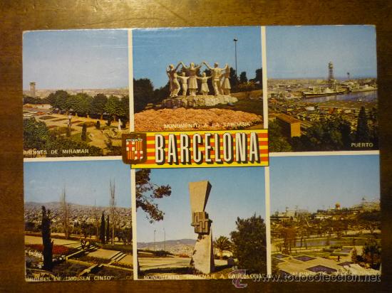 Postales: BARCELONA MONTJUICH - Foto 1