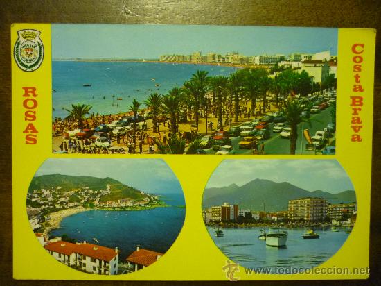 Postales: POSTAL ROSAS COSTA BRAVA CM - Foto 1