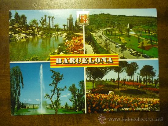 Postales: POSTAL BARCELONA DIVERSOS ASPECTOS - Foto 1
