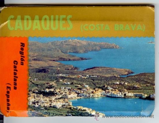 Postcards: Cadaqu&eacute;s - Empord&agrave; - Costa Brava - Librito mini postales en acorde&oacute;n