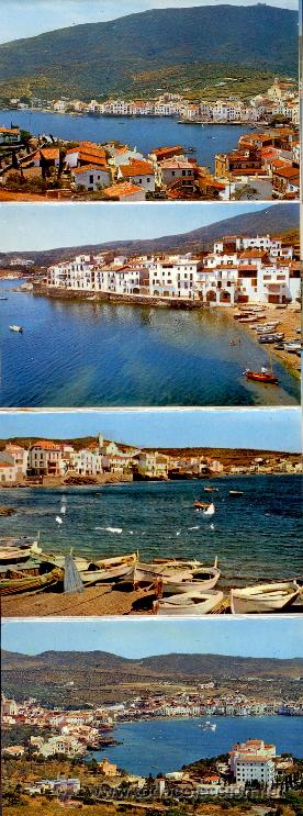 Postales: Cadaqu&eacute;s - Empord&agrave; - Costa Brava - Librito mini postales en acorde&oacute;n - Foto 3