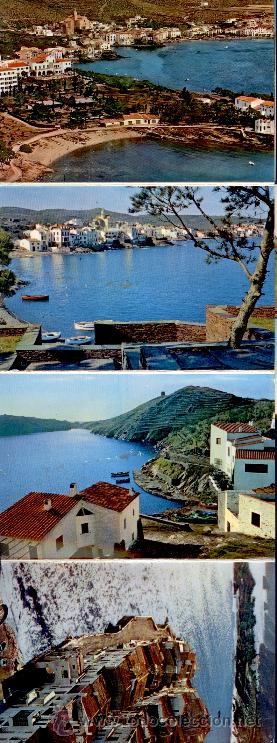 Postales: Cadaqu&eacute;s - Empord&agrave; - Costa Brava - Librito mini postales en acorde&oacute;n - Foto 4
