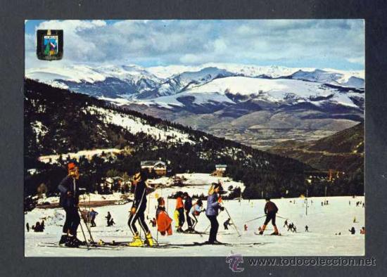 Postales: Postal de LA MOLINA: Pista Llarga (Escudo de Oro num. 6)