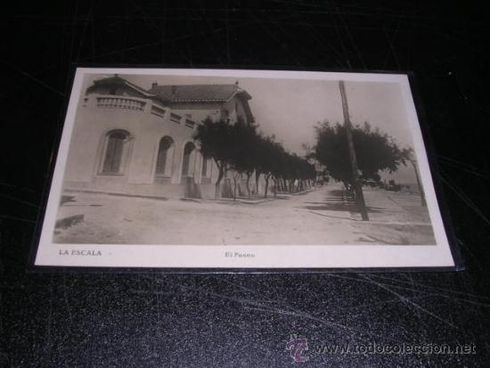 Postales: LA ESCALA - EL PASEO - 14X9 CM. - Foto 1