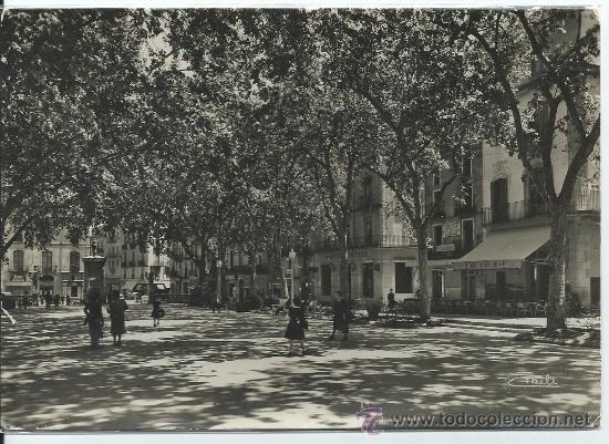 Postales: FIGUERAS.-N&ordm;6 RAMBLA DE SARA JORD&Aacute;,PARTE CENTRAL.-EDICIONES MELI