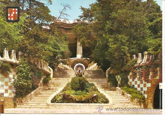 Postales: POSTAL DE BARCELONA, PARQUE GUELL - Foto 1