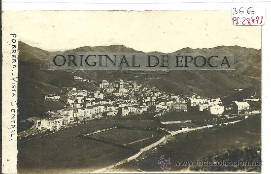 Postcards: (PS-28491)POSTAL FOTOGRAFICA DE PORRERA-VISTA GENERAL