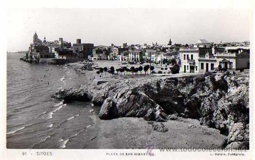 Postales: Sitges. No circulada. - Foto 1