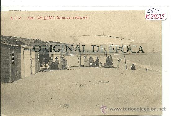 Postkarten: (PS-28575)POSTAL DE CALDETAS-BA&Ntilde;OS DE LA MUSCLERA