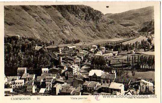 Postales: Camprod&oacute;n. Circulada 1946. - Foto 1