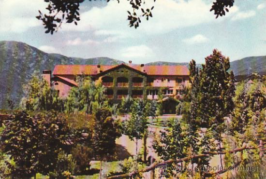 Cartes Postales: Montseny, Hotel San Bernat, editor: Valman, circulada (ver dorso)