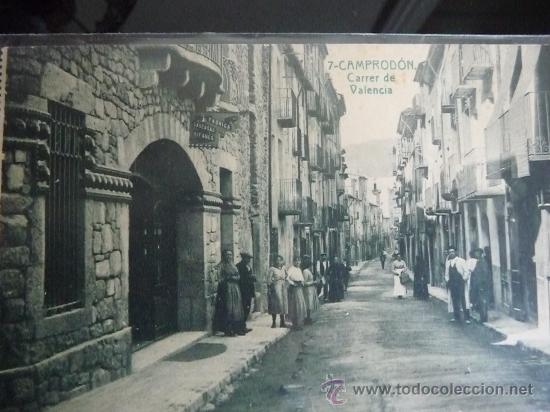 Postales: CAMPRODON - CARRER DE VALENCIA - Foto 1