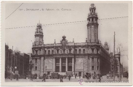 Postales: BARCELONA.- EL PALACIO DE CORREOS. - Foto 1