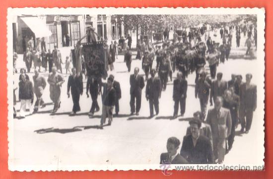 Postales: postal fotografica/fotografia desfilada coro l'ancora por la rambla - s.magi - fot. vallve -a&ntilde;o 1948