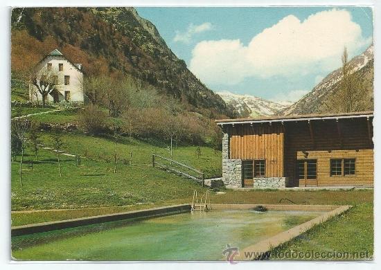 Postales: CALDAS DE BOHI.-CLUB Y PISCINA AGUA TERMAL.-EDICIONES ARRIBAS