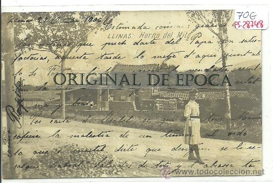 Postcards: (PS-28748)POSTAL FOTOGRAFICA DE LLINAS-HORNO DEL MITO