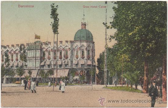 Postales: BARCELONA.- GRAN HOTEL COL&Oacute;N. - Foto 1