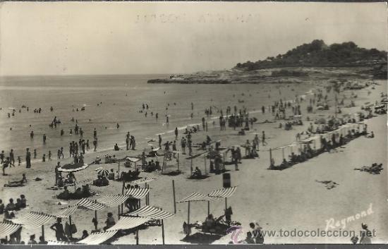 Postales: TARRAGONA PLAYA DE LA RABASSADA ESCRITA - Foto 1